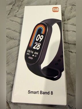 M8 Smart Band 8 Blood Pressure Heart Rate Fitness Tracker Bracelet